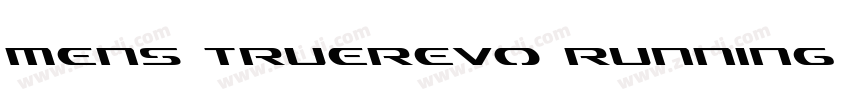 mens truerevo running shorts字体转换